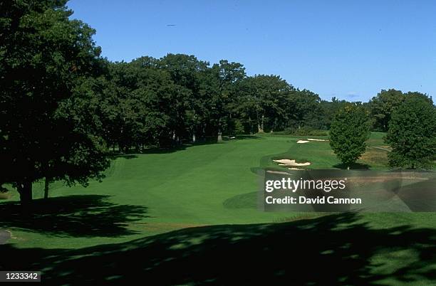 General view of the par 4, 8th hole at The Country Club in Brookline, Massachusetts. \ Mandatory Credit: David Cannon /Allsport