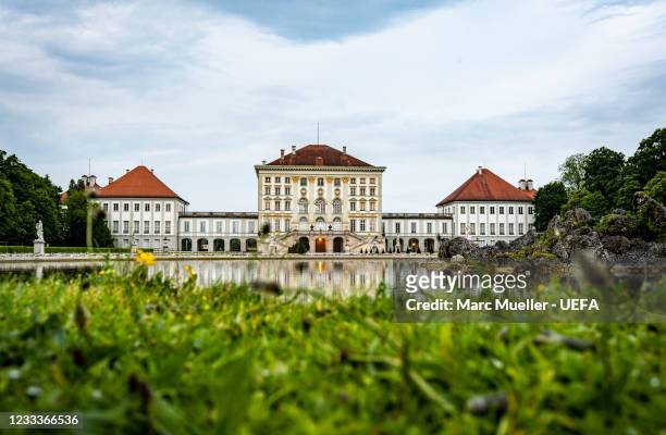 Castle Nymphenburg ahead of the UEFA Euro 2020 Championship on June 9, 2021 in Munich, Germany.