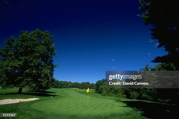 General view of the par 4, 17th hole at The Country Club in Brookline, Massachusetts. \ Mandatory Credit: David Cannon /Allsport