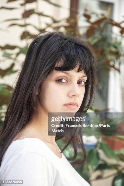 Actor Noée Abita is photographed for Paris Match on May 7, 2021 in Paris, France.
