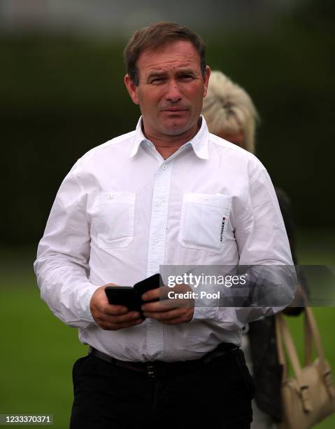 Trainer Michael Appleby at Nottingham Racecourse on June 10, 2021 in Nottingham, England.