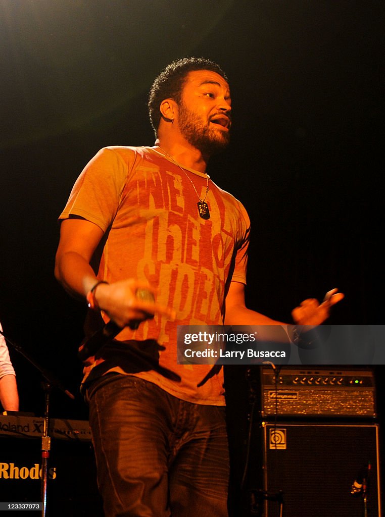 Freesol Rapper Family Musician Free of FreeSol performs onstage at the FreeSol Concert ...