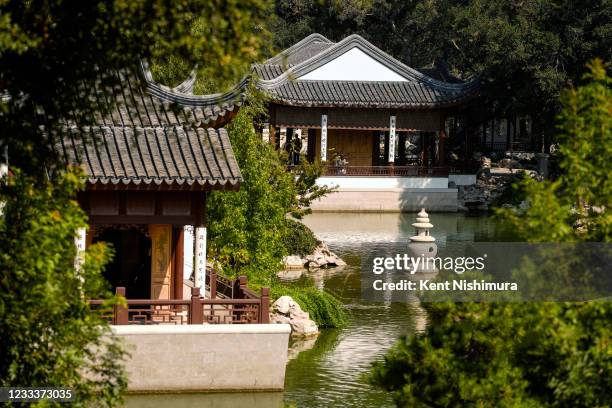 The Chinese Garden at The Huntington Library, Art Museum, and Botanical Gardens on Friday, Sept. 25, 2020 in San Marino, CA.