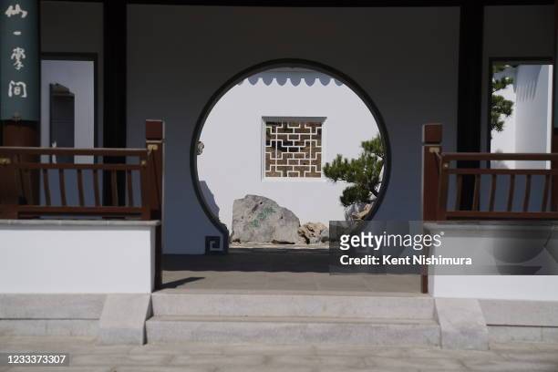 The Chinese Garden at The Huntington Library, Art Museum, and Botanical Gardens on Friday, Sept. 25, 2020 in San Marino, CA.