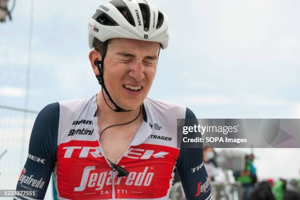 The Luxemburgish rider Michel Ries at the top of the Mont Ventoux. He ranks 7th at 04'45" from the winner. The CIC - Mont Ventoux Denivele Challenge...