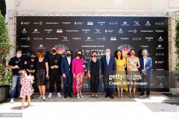 Photocall of 'Afirmando los derechos de la Mujer' during Festival de Malaga 2021 at Cine albeniz.