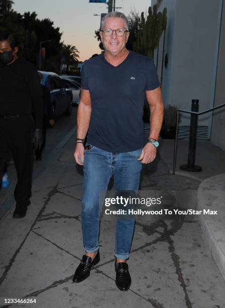 Donny Deutsch is seen on June 14, 2021 in Los Angeles, California.