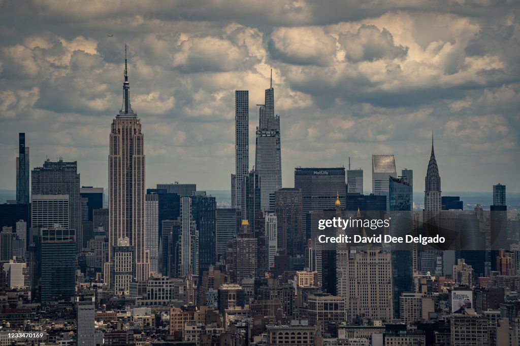 New York Governor Cuomo Makes Announcement About City's Reopening At The World Trade Center