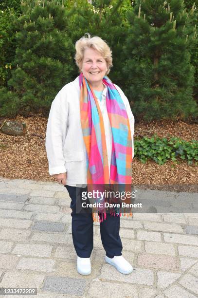Sandi Toksvig attends a special VIP dinner at Global Goals Forest For Change at Somerset House on June 15, 2021 in London, England.
