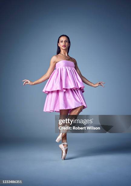 Ballet dancer Francesca Hayward is photographed for the Times magazine on September 23, 2020 in London, England.