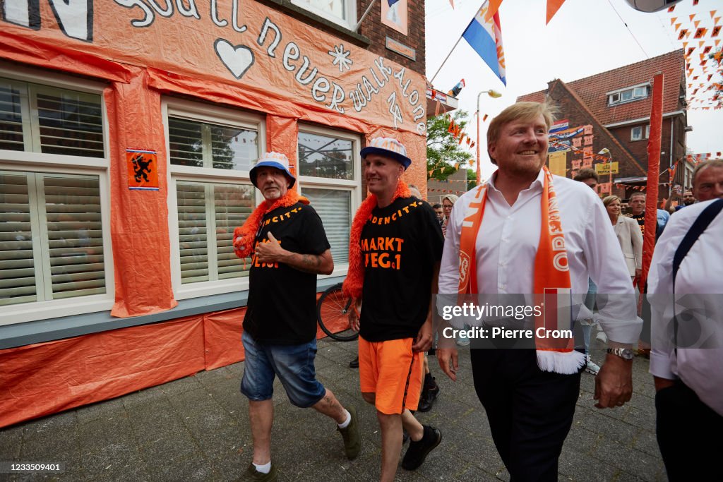 Dutch Football Fans React To EURO 2021 Match Netherlands-Austria