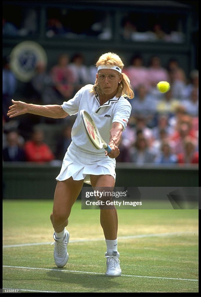 MARTINA NAVRATILOVA USA WIMBLEDON