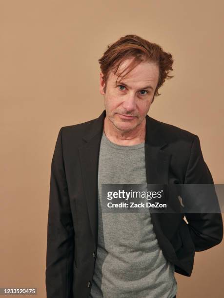 Josh Hamilton of False Positive poses for a portrait during the 2021 Tribeca Festival at Spring Studio on June 17, 2021 in New York City.