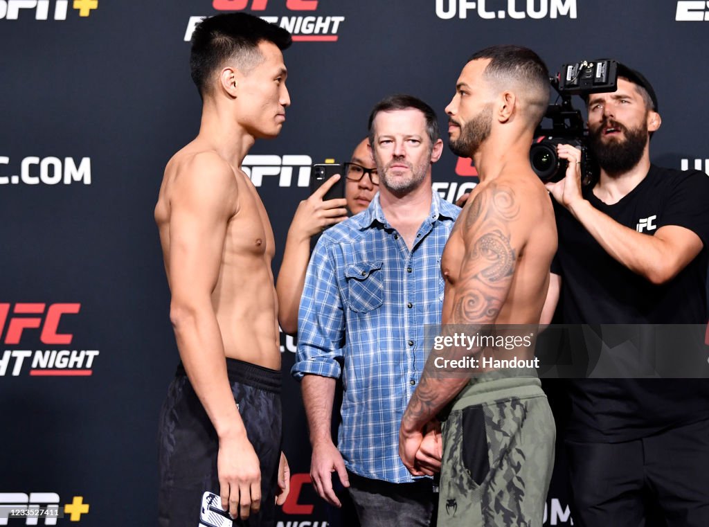 UFC Fight Night: The Korean Zombie v Ige Weigh-in