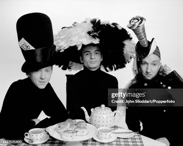 Hat designers Philip Treacy and Stephen Jones , photographed on 21st May, 1991.