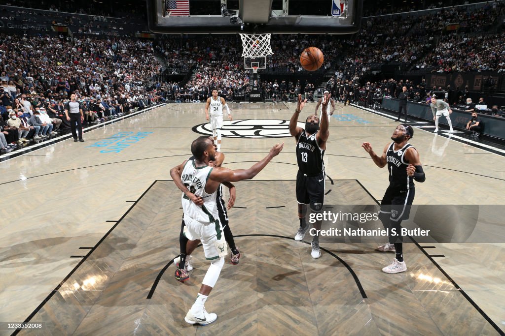 2021 NBA Playoffs - Milwaukee Bucks v Brooklyn Nets