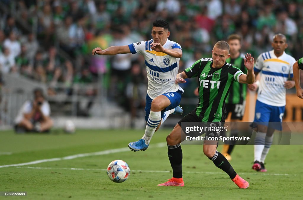 SOCCER: JUN 19 MLS - San Jose Earthquakes at Austin FC