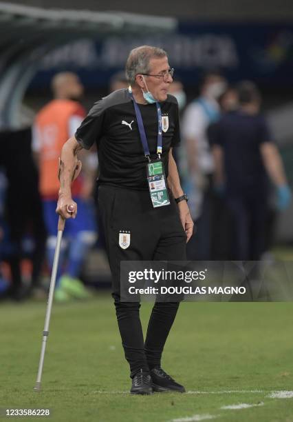 1.849 fotos e imágenes de óscar Tabárez Entrenador De Fútbol