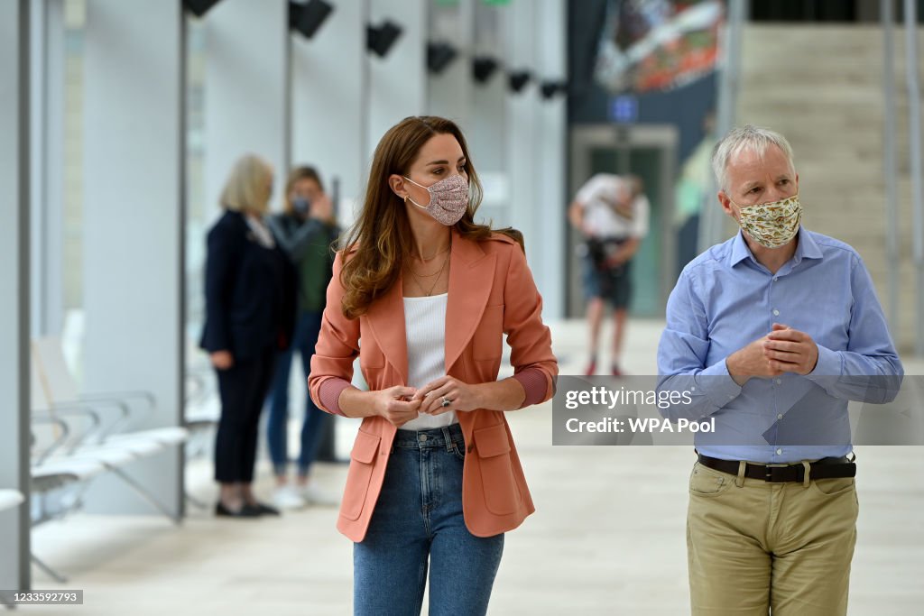 The Duchess Of Cambridge Visits The Natural History Museum