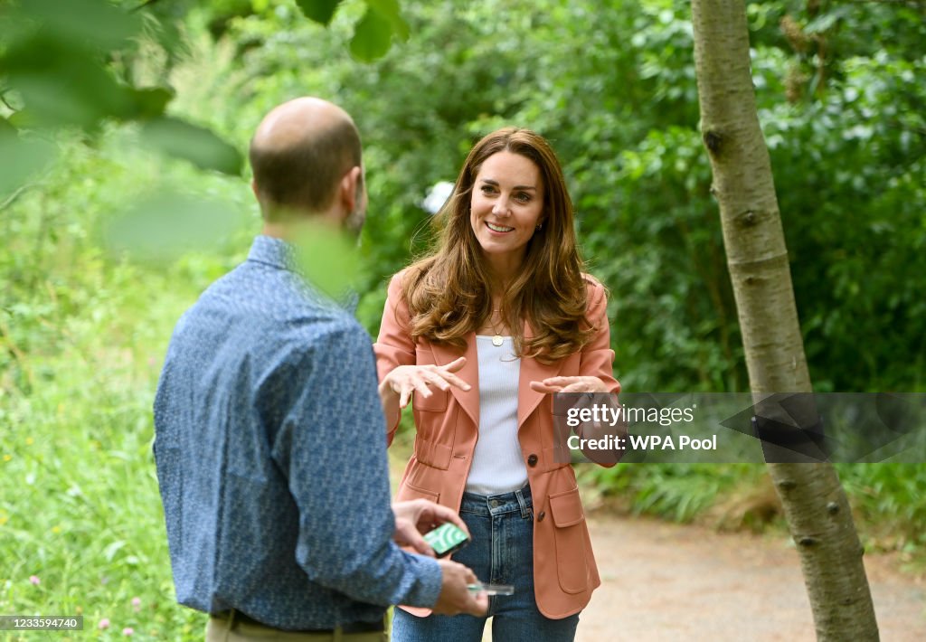 The Duchess Of Cambridge Visits The Natural History Museum
