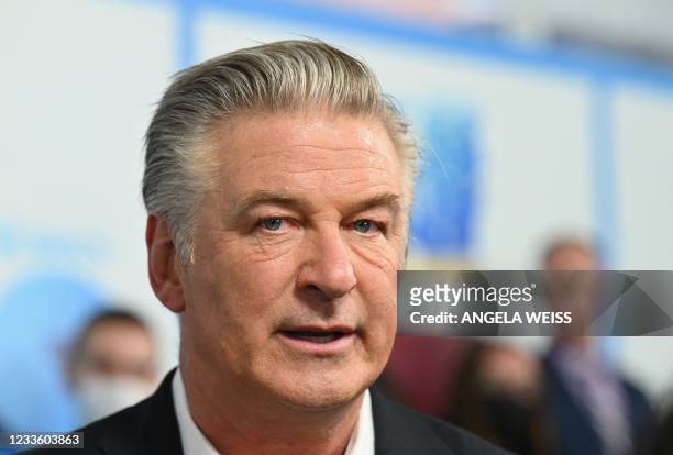 Actor Alec Baldwin attends DreamWorks Animation's "The Boss Baby: Family Business" premiere at SVA Theatre on June 22, 2021 in New York City.