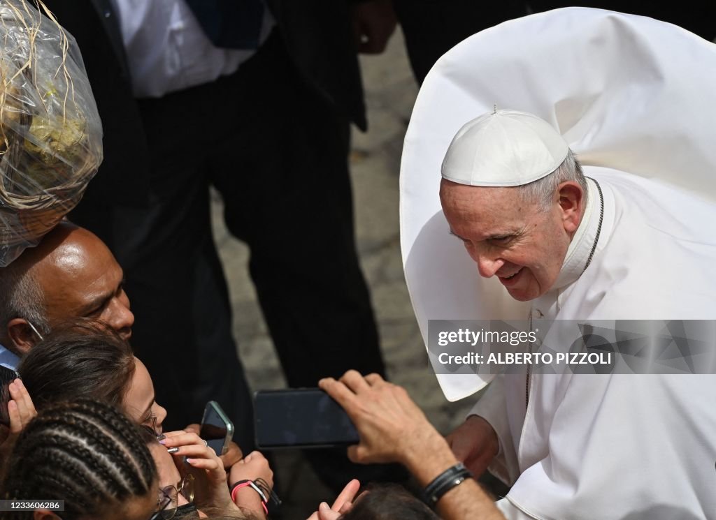 VATICAN-RELIGION-POPE-AUDIENCE