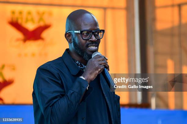 Black Coffee at the Durban Vignette Exclusive Experience at Max's Lifestyle on June 23, 2021 in Durban, South Africa. The vignette aims to promote...