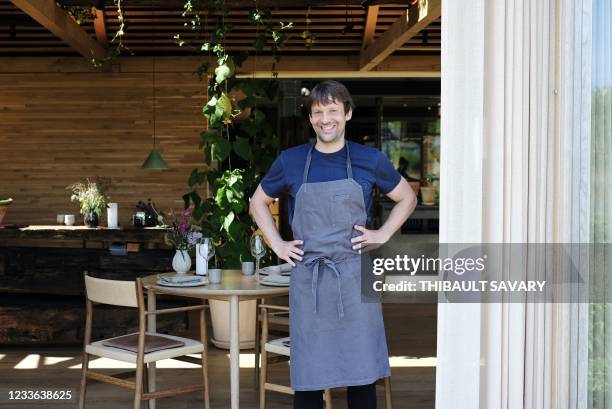 Rene Redzepi, chef and co-owner of the World class Danish restaurant Noma is pictured on May 31, 2021 in Copenhagen. - While the six-month Covid-19...