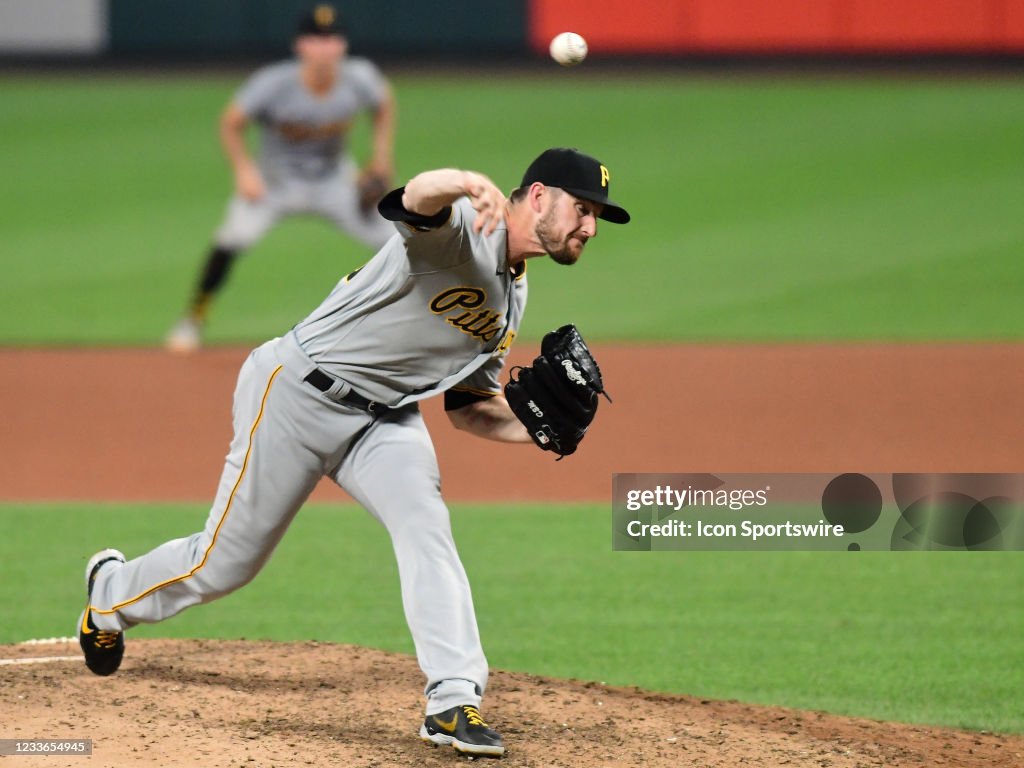 Pitcher Stratton Pittsburgh Pirates pitcher Chris Stratton pitches in relief during a ...