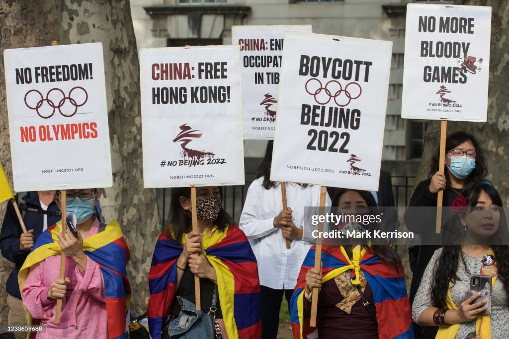 Boycott Beijing 2022 Protest London