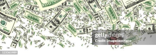falling money - cash falling stock pictures, royalty-free photos & images