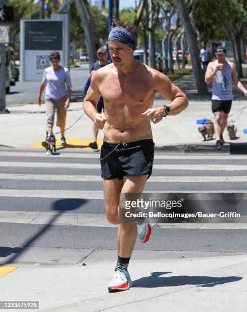 Colin Farrell is seen on June 26, 2021 in Los Angeles, California.