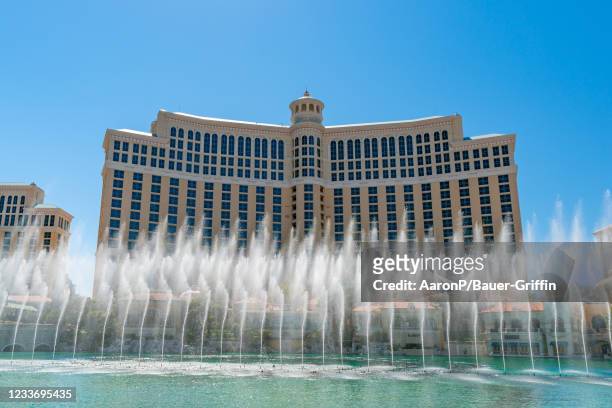 General views of the Bellagio Hotel and Casino on June 27, 2021 in Las Vegas, Nevada.