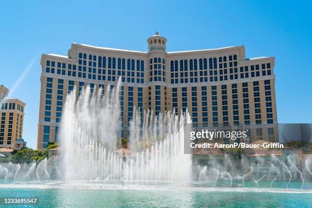 General views of the Bellagio Hotel and Casino on June 27, 2021 in Las Vegas, Nevada.