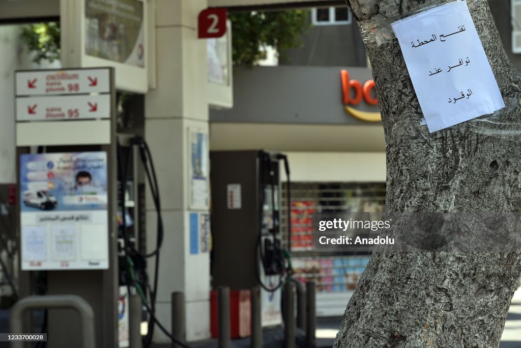 Fuel shortage in Lebanon