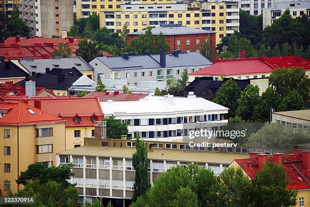 der stadt - helsinki urban stock-fotos und bilder