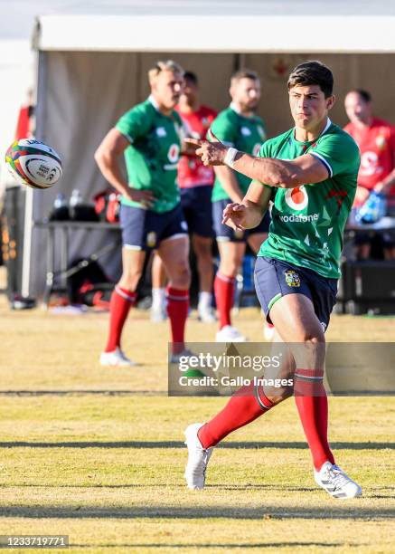 Courtney Lawes of the British and Irish Lions during the British and Irish Lions rugby team training session at St Peter's College on June 29, 2021...