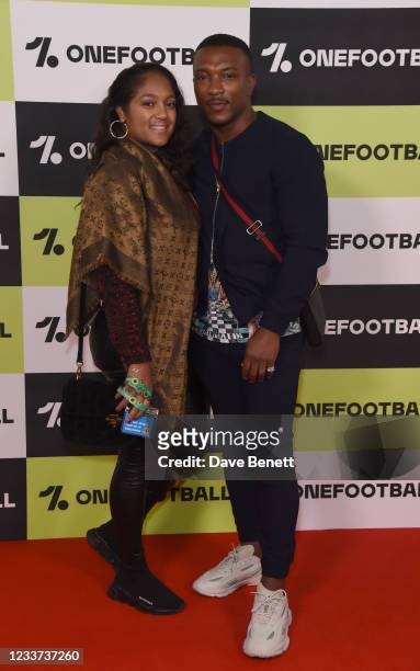 Danielle Walters and Ashley Walters attend a VIP screening of "Fast & Furious 9" at Vue Leicester Square on June 30, 2021 in London, England.