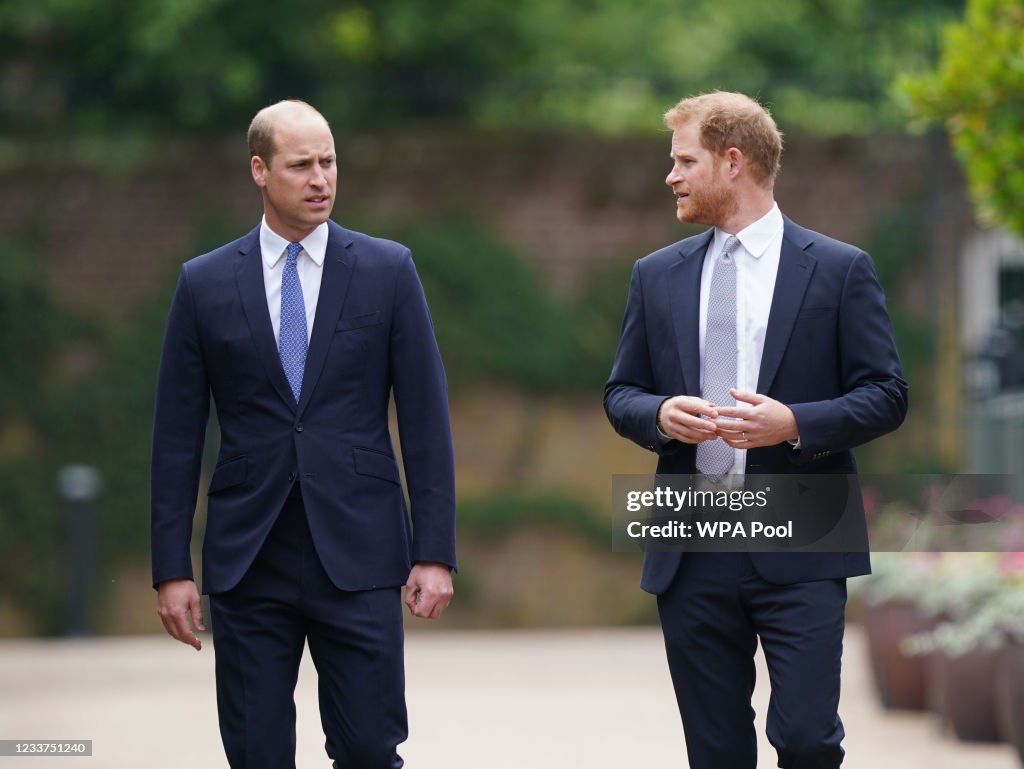 Diana, Princess Of Wales Statue Unveiling At Kensington Palace