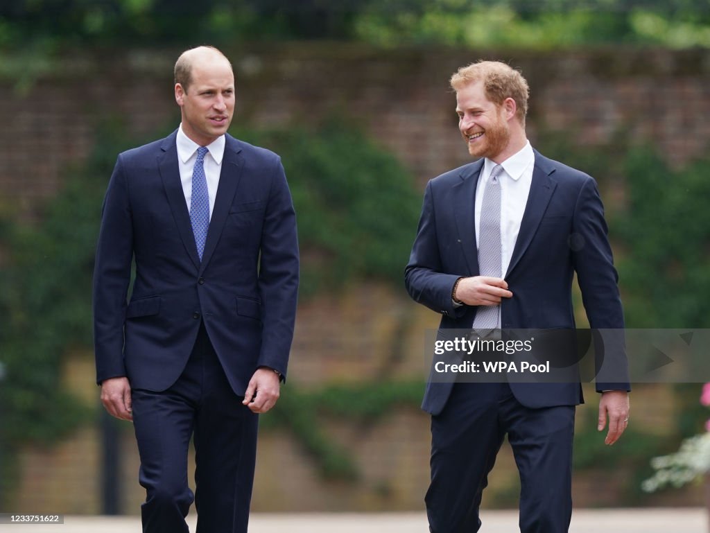 Diana, Princess Of Wales Statue Unveiling At Kensington Palace