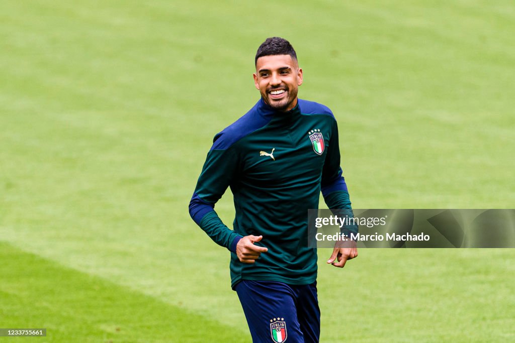 Italy Training Session and Press Conference - UEFA Euro 2020: Quarter-final