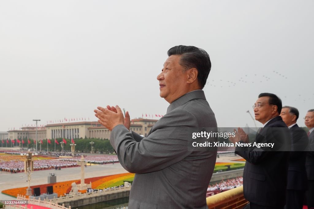 CHINA-BEIJING-CPC CENTENARY-GRAND GATHERING-XI JINPING (CN)