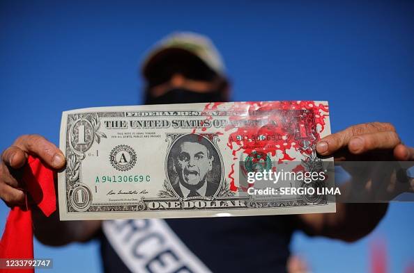 BRAZIL-HEALTH-VIRUS-DEMONSTRATION-BOLSONARO BRAZIL-HEALTH-VIRUS-DEMONSTRATION-BOLSONARO