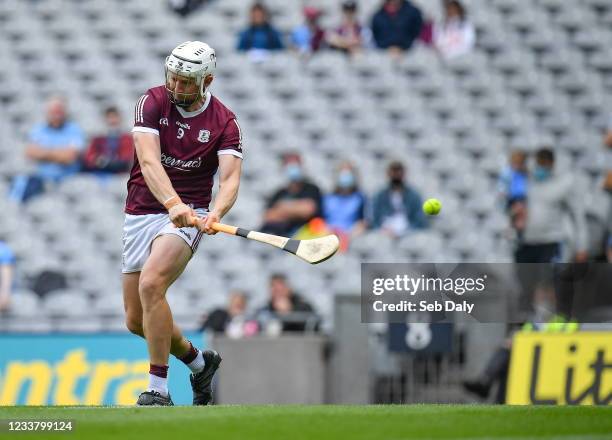 Dublin , Ireland - 3 July 2021; Joe Canning of Galway during the Leinster GAA Hurling Senior Championship Semi-Final match between Dublin v Galway at...