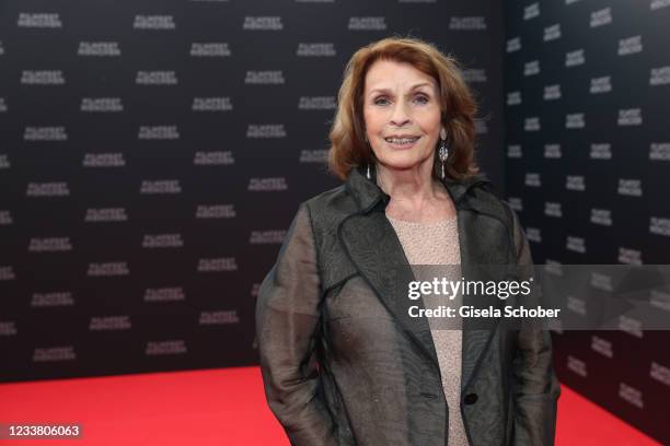 Senta Berger attends the CineMerit Award for Senta Berger during the Munich Film Festival 2021 at Gasteig on July 4, 2021 in Munich, Germany.