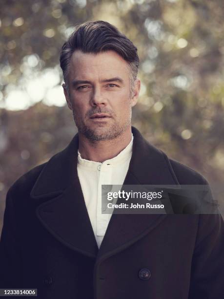 Actor Josh Duhamel is photographed for Nobleman magazine on January 21, 2021 in California, United States.