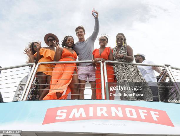 Smirnoff teams up with TV Personality Tyler Cameron to give Florida teacher Naomie Matilus an unforgettable yacht experience as part of the Smirnoff...