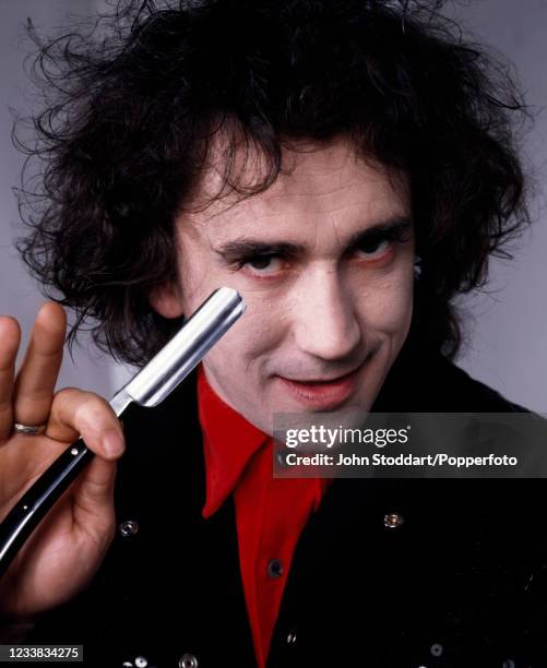 British actor Phil Daniels dressed as his character of Alex DeLarge in Ron Daniels' musical adaptation of A Clockwork Orange which played at The...