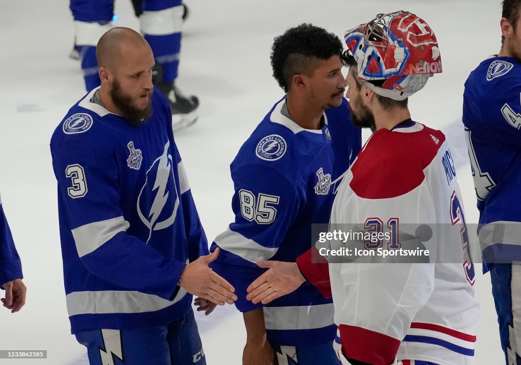 NHL: JUL 07 Stanley Cup Playoffs Final - Canadiens at Lightning