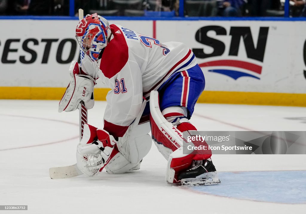 NHL: JUL 07 Stanley Cup Playoffs Final - Canadiens at Lightning